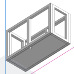 Modèle 3D d’un balcon préfabriquée en béton