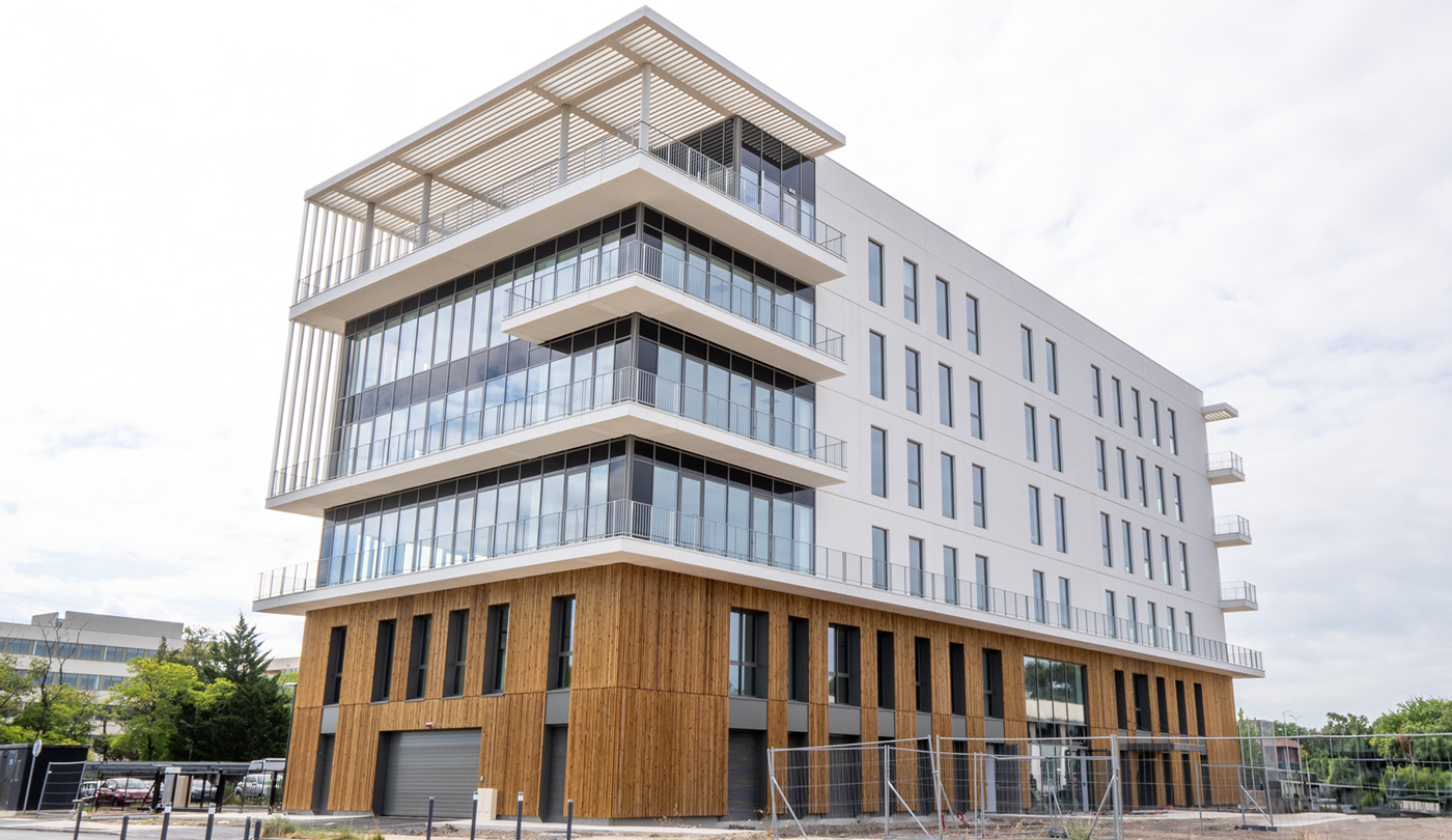 Le Spi, construction bureaux, Mérignac, Cir Prefa, batiment A, BMG Foncière, FSDV